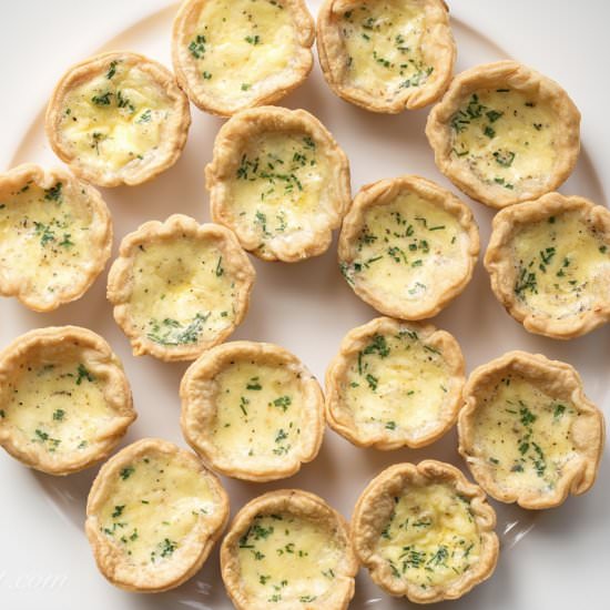 Mini Cheese Quiche