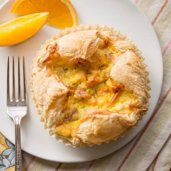 Ham & Cheese Breakfast Soufflé