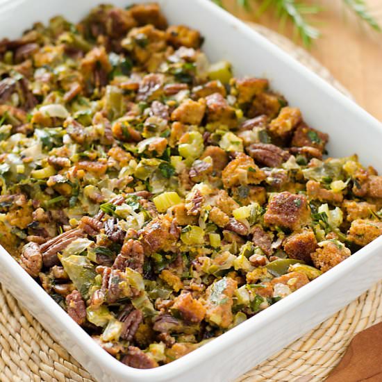 Paleo Cornbread Stuffing