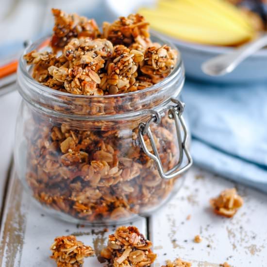 Nutty Muesli Clusters