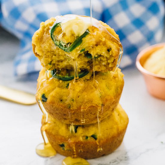 Gluten Free Vegan Cornbread Muffins