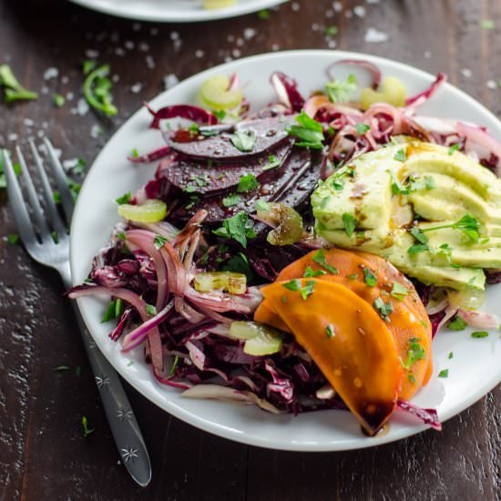 Harvest Beet Salad with Avocado