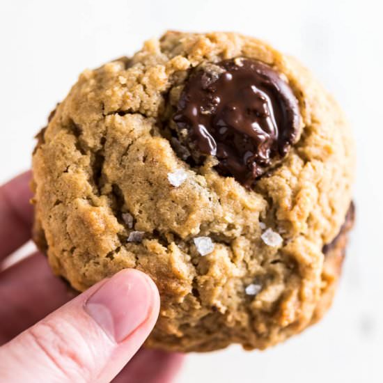 Salted Chocolate Chip Cookies