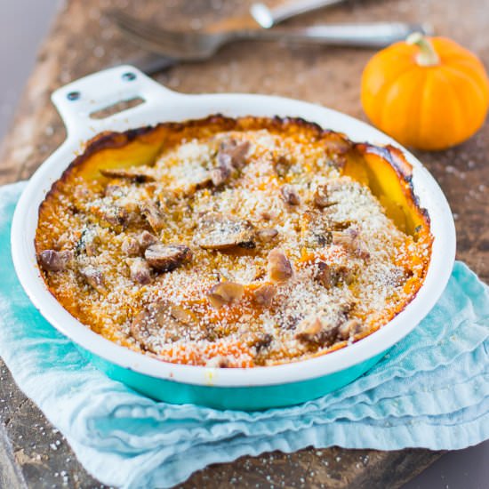 Monkfish and Squash Casserole