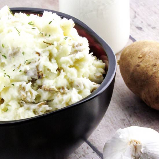 Perfect Garlicky Mashed Potatoes