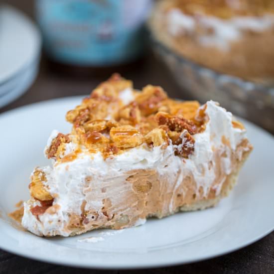 Pumpkin Spice Pudding Pie