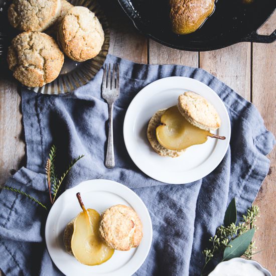 Vanilla Bean Shortcakes