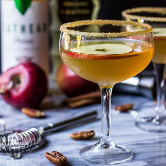 The Nutty Apple Martini