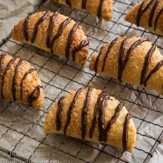 Dark Chocolate Puff Pastry Hand Pie