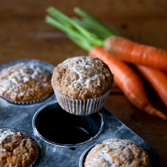 Carrot Apple Muffins