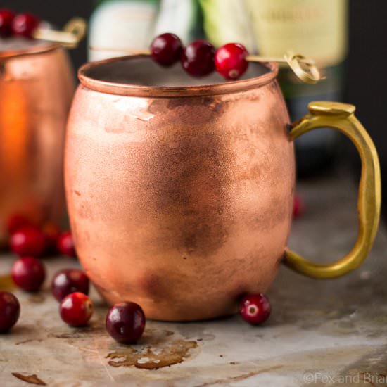 Cranberry Irish Mule