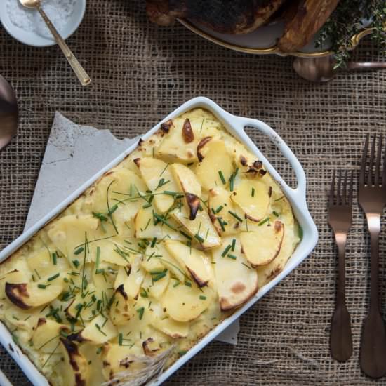 Mashed Potatoes ‘Au Gratin’