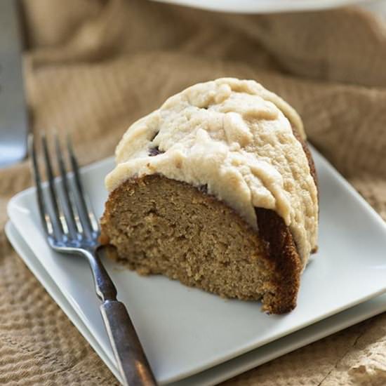 Browned Butter Applesauce Cake