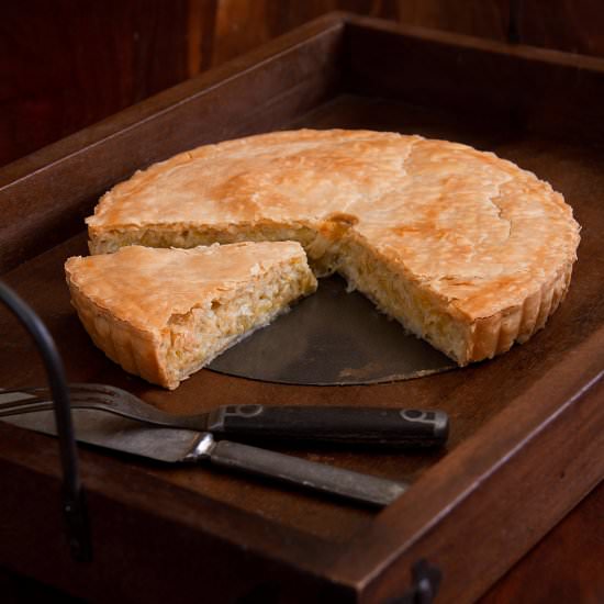Leek and Cheese Flamiche
