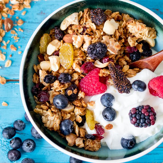 Nuts and Berries Granola
