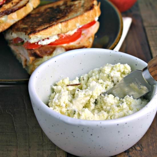 Turkey Stack with Feta Spread