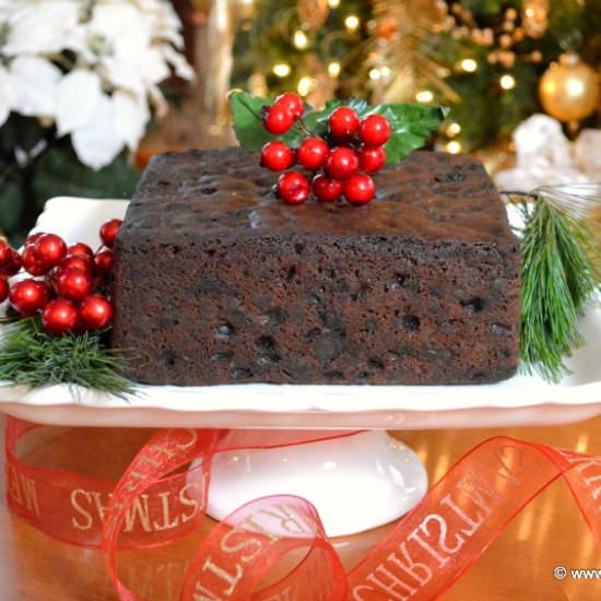 Dark Fruitcake