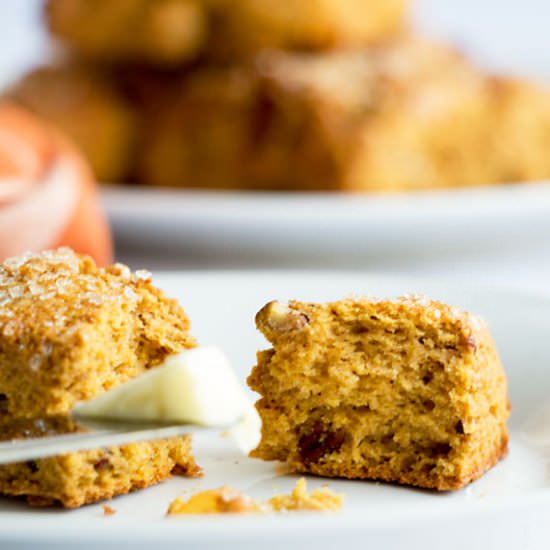 Pecan Pumpkin Scones