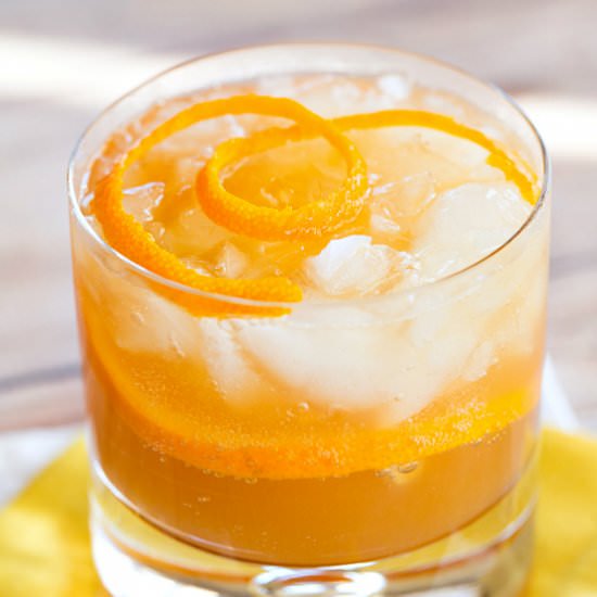 Maple Bourbon Smash