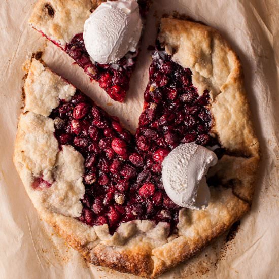 Rustic Cranberry Galette