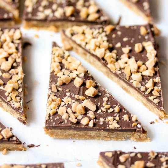 Toffee Triangles