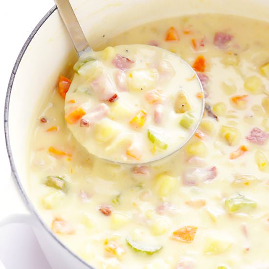 Creamy Ham and Potato Soup