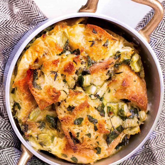 Savory Bread Pudding