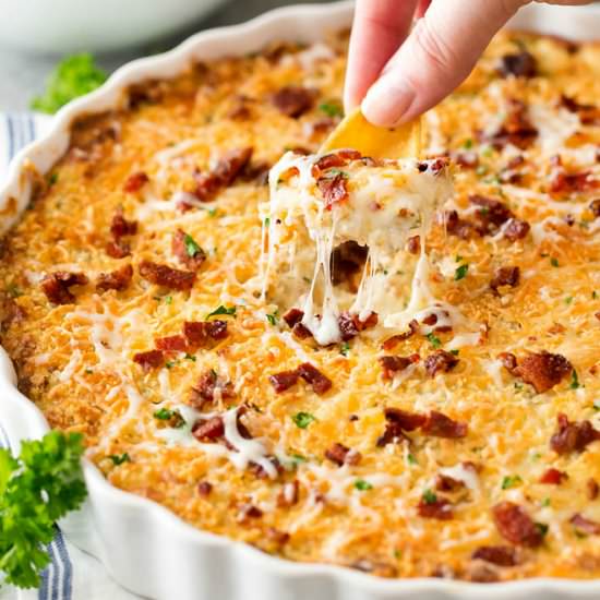 Bacon Jalapeno Popper Dip