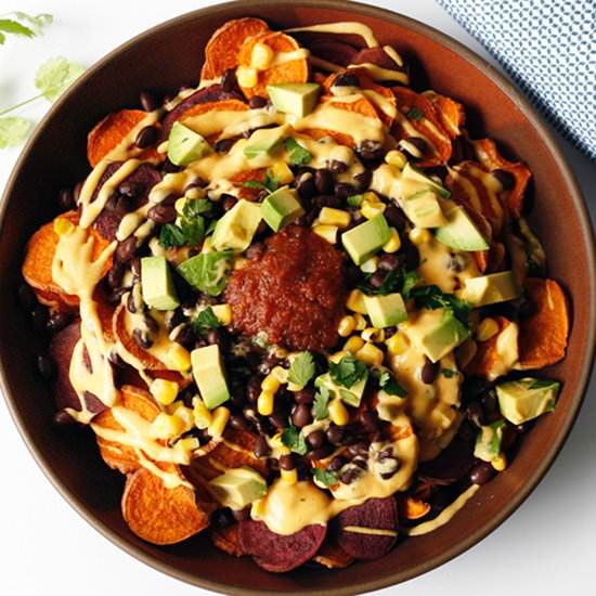 Loaded Sweet Potato Nachos