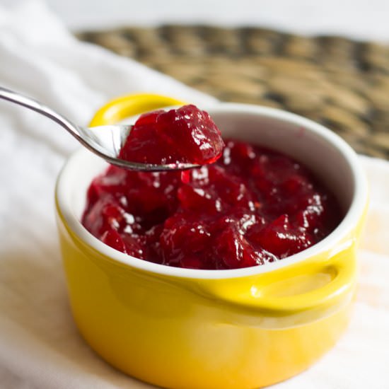 Cranberry Orange Sage Sauce