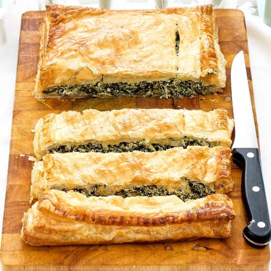 Spinach and Ricotta Puff