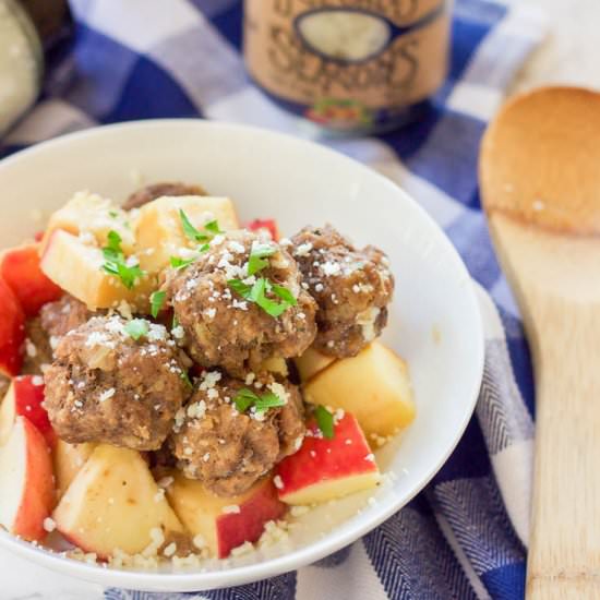 Slow Cooker Apple Cider Meatballs