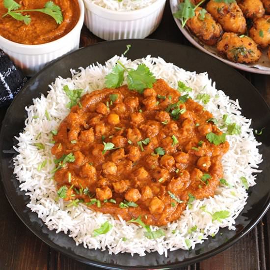 Chickpeas Tikka Masala