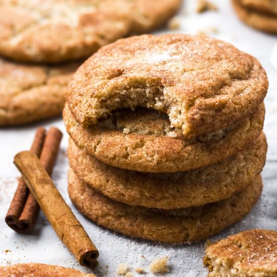 Super Soft Snickerdoodles