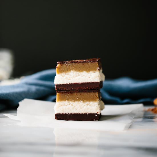 Vegan Chocolate Coconut Dessert