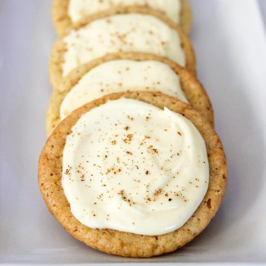 Eggnog Cookies