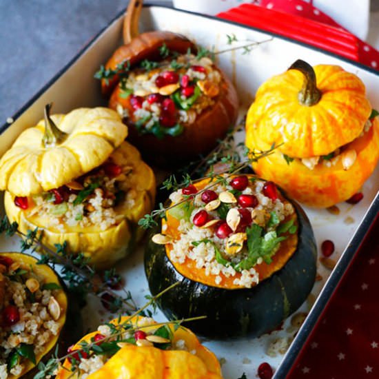 Quinoa Stuffed Squash