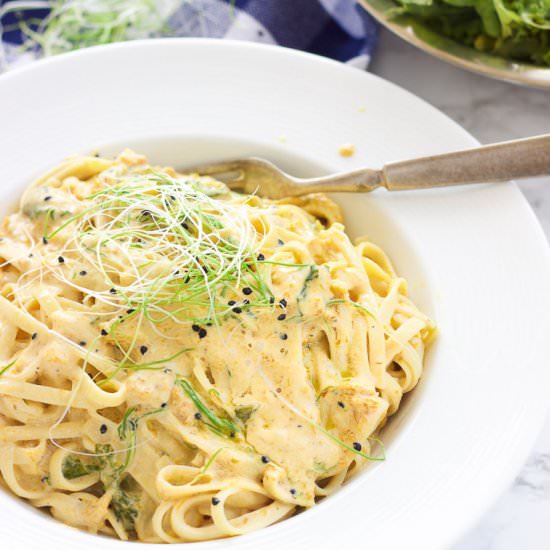 Vegan Butternut Squash Pasta