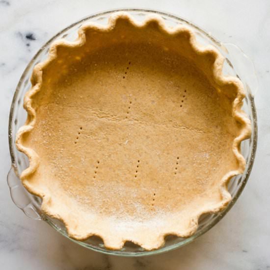 Butterless Flaky Pie Crust