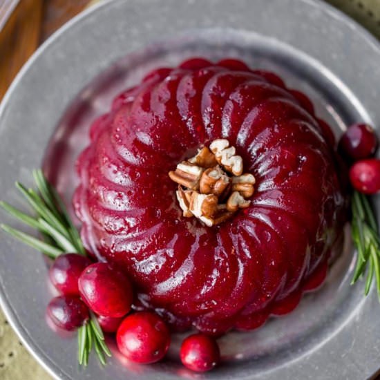 Boozy Cranberry Sauce