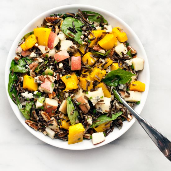 Pumpkin Wild Rice Salad