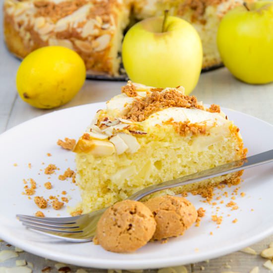 Apple Cake Italian Way