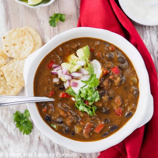 Easy Black Bean Soup