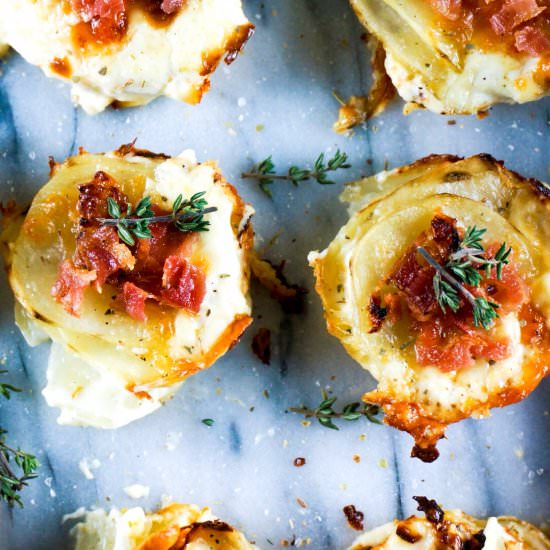 Bacon Potato Stacks