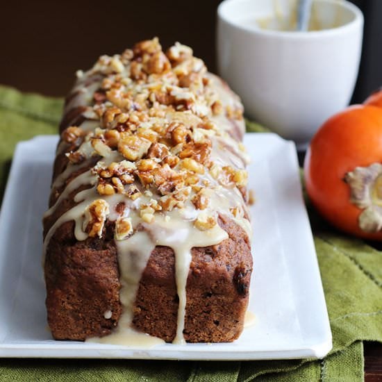 Chai Persimmon Cake