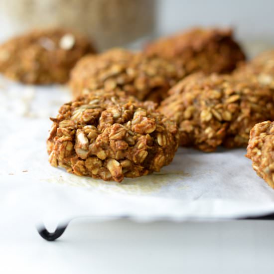 Pumpkin Spice Oat Scones