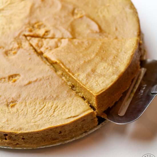 Low Calorie Crustless Pumpkin Pie