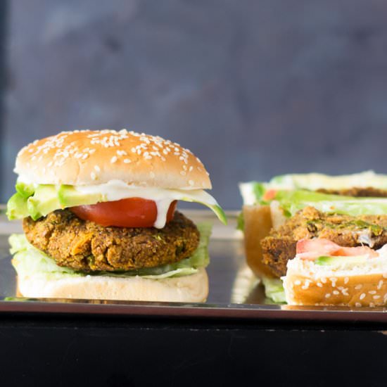 Buckwheat burger