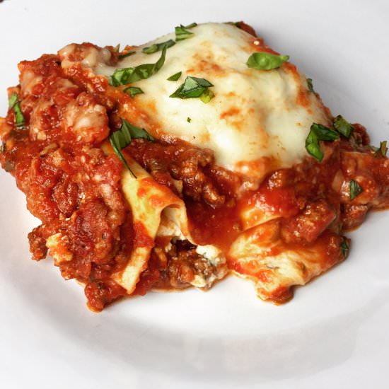Classic Meat Lasagne
