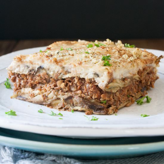 Greek Vegan Moussaka
